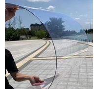 Plaque de toiture en forme de C pour l'extérieur Panneau en polycarbonate de 1,4 mm d'épaisseur Idéal pour Ga et tonnelle Taille 1,56 m / 5.1ft x 9.8ft x