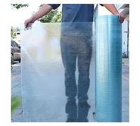 Plaque de toiture en Polycarbonate 1,5 x 3 m - Panneaux de toiture ondulés en Plastique, Isolation résistante aux Chocs pour abris de Voiture, balcons et auvents de Jardin