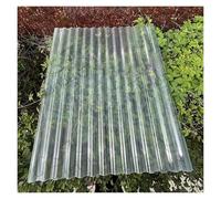 Plaque de toiture en polycarbonate résistant aux intempéries 0,9 x 1,4 m Panneau lumineux en fibre de verre pour une meilleure transmission de la lumière et protection UV - 0,95 x 1,4 m