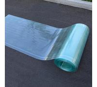Plaque de toiture en polycarbonate résistant aux UV de 1,2 mm - Panneau de toit en plastique imperméable pour serres, abris de jardin - 0,6 m x 4 m