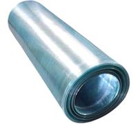 Plaque de toiture en polycarbonate transparent for usage extérieur, feuille de plastique légère et transparente, 1 mm d'épaisseur, for vérandas, pergolas et terrasses(W/L(100-300cm))