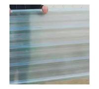 Plaque de toiture translucide en fibre de verre isolante thermiquement, for lieux de loisirs et espaces de détente extérieurs(100cm-5 pieces,0.15cm)