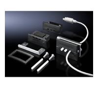 Plaque de traversée de câble Rittal 2400.500 3 compartiments Ø de passage max. 6 mm plastique noir (RAL 9005) 5 pc(s)