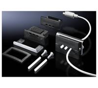 Plaque de traversée de câble Rittal 2400.500 3 compartiments Ø max. des bornes 6 mm plastique noir (RAL 9005) 5 pc(s)