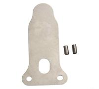 Plaque de valve pour compresseur d'air, pièce de rechange de culasse, 48 x 62 mm et 48 x 72 mm, métal moulé, haute précision pour accessoires de pompe à air (48 x 72 mm)