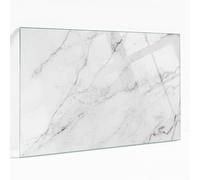 Plaque De Verre Décorative Meubles Résistante Motif De Surface En Marbre 120x80