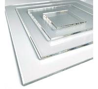 Plaque de verre synthétique 6 mm. Feuille de verre acrylique transparent. Verre synthétique transparent. Verre acrylique extrudé. PMMA XT 6mm. - 50 x 110 cm (500 x 1100 mm) -