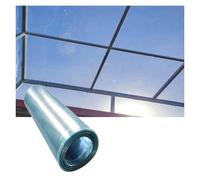 Plaque D'éclairage Extérieur en Fibre Verre Plaque D'éclairage Du Jour Frp | Plaques Toiture en Polycarbonate Transparent pour Toiture Serre Lucarne Abri Voiture Pergola(0.6x3m/1.97x9.84ft)