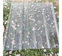 Plaque D'éclairage Naturel Panneau de Remplacement Résistant à la Déformation Tuiles en Plastique Centres Commerciaux Atriums(8pieces,0.9x1.5m/2.95x4.92ft)