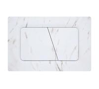 Plaque Déclenchement Mat Pour Geberit Sigma 01/20/30 UP320/300 Blanc-Y1 | Empyreal Pièces De Rechange Avec Jeu De Levier De Chasse Et Cadre De Montage, 115770115, Système Double Chasse