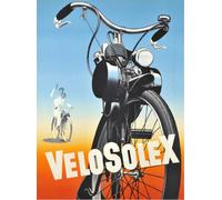 Plaque déco en Aluminium Retro Vintage Velosolex Dim Plaque 15x20cm