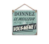 Plaqué déco WC - Donnez le Meilleur...