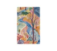 Plaque décorative colorée pour interrupteur de lumière Motif fleuve d'arbre mignon Couverture murale Tapa para interruptor de luz Couvercle de sortie inutilisé