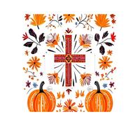 Plaque décorative esthétique pour interrupteur de lumière en forme de citrouille d'automne - 1 interrupteur à bascule unique - Plaque de commutation électrique rétro pour l'automne et l'Action de