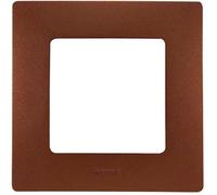 Legrand Plaque de finition 1 poste Niloé Cacao 096708