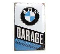 Plaque décorative métallique BMW Garage - 60 x 40 cm