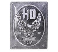 Plaque décorative métallique HARLEY DAVIDSON SINCE 1903 - 30 x 40 cm