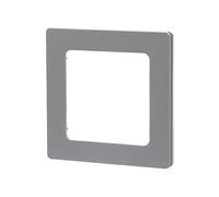 Plaque décorative murale en plastique argenté avec 3 connexions, parfaite pour apporter une touche moderne et fonctionnelle à vos espaces, facile à installer et polyvalente dans son application.