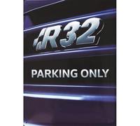 Plaque décorative R32 PARKING ONLY