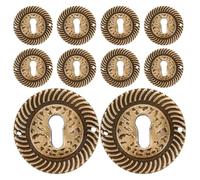 Plaque Décorative Ronde 10 Pièces de Trou de Serrure
