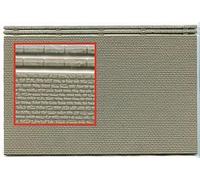 Plaque Décorative Stone Wall 10cm x 15cm N Z Gauge Kibri Kit 36910