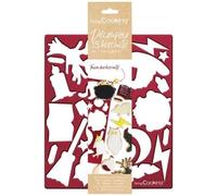 ScrapCooking - Plaque découpoir - Formes multi sorcier - 15 biscuits