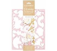 Plaque découpoirs à biscuits Licorne Rose G
