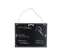 Plaque d'écurie pour hobby Horse HKM Kids Noir TU