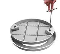 Plaque d'égout Robuste de 300 mm avec clés de Levage, Couvercle d'égout dissimulé Durable, hublot d'inspection Rond de 600 mm, Solution d'accès idéale pour Les trottoirs et Les parkings - 30