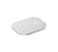 Plaque d'Egouttage GN en Acier au nickel chrome gastronorme 1/2
