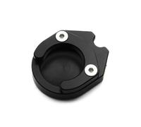 Plaque d'élargissement Béquilles Coussin De Béquille Latérale Moto pour NMAX155 AEROX155 XMAX300 125 250 2017 2018 2019 NMAX 155 Plaque(Noir)