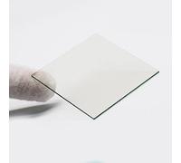 Plaque d'électrode de cellule solaire en verre conducteur FTO - 50 mm x 50 mm x 1,1 mm, résistance 15 Ohm, paquet de 5(100x100x1.1 15ohm 5pcs)