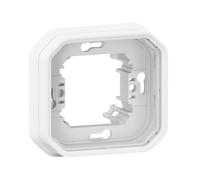 plaque d'encastrement - 1 poste - blanc - legrand plexo 069692l