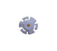 Plaque d'entraînement du couteau du mixeur, embrayage/roue en plastique for broyeur à glace, compatible avec les modèles Braun JB3010, JB3060, MX2000, MX2050, 4184, 4186, engrenage et écrou