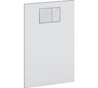 Geberit AquaClean - Plaque de commande design pour WC blanc / chrome
