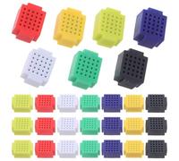 Plaque D'essai à Souder Mini 35 Pièces en Plastique pour Circuits | Soudure, Format Compact, Performance Stable, pour Projets Électroniques DIY et Apprentissage