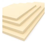 Plaque d'établi professionnelle multiplex de 30 mm - Plan de travail stable pour établi, table de travail et établi - Plaque en bois robuste pour atelier, garage et loisirs - 125 x 60 x 3 cm - Plaque