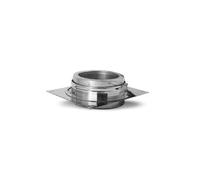 Plaque d'évacuation verticale des condensats I Accessoires pour conduit cheminée et poêle I ø 150 mm I Évacuation verticale des condensats I Isolation optimale à double paroi I Oskar