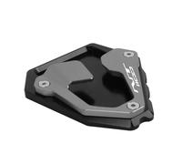 Plaque D'extension De Béquille CNC Pour Moto Pour Honda NT 1100 Nt1100 2021 2022 2023, Plaque Support Latérale, Coussin D'agrandissement(Titanium,2)