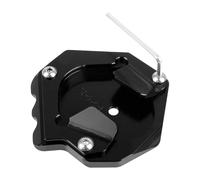 Plaque D'extension De Béquille Extension Latérale CNC Moto pour XT1200Z XT1200ZE Super Tenere 1200(Black-no Logo)