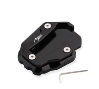 Plaque D'extension De Béquille Latérale pour CRF1100L Africa Twin 2019-2023 - Base Antidérapante Béquille Pédales Pied(Noir 1)