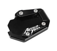 Plaque d'extension de béquille latérale pour Moto pour CRF1100 L Africa Twin Adventure Sports 2019-2022(Black-1)