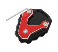 Plaque d'extension de béquille moto pour CL500 pour CL300, coussinet d'agrandissement du support latéral pour CL 500 300 pour SCL500 pour SCL300 2021-2024 2023 Extension Pad(No logo red)