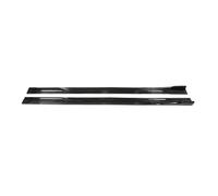Plaque d'extension de Jupe latérale de Voiture, séparateur de lèvre, Pare-Choc, becquet latéral de Course adapté pour G90 G99 E34 E60 M5 2M Spoiler Voiture Lıp Spoiler Lıp(Glossy Black,218cm)