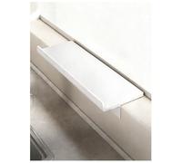 Plaque d'extension de Rebord de fenêtre sans perçage, étagère de Rangement en Acier au Carbone, étagères for Plantes de fenêtre avec Base magnétique(60x10cm/23.4x3.9in)