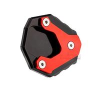 Plaque d'extension latérale pour béquille de moto Honda CB500F CB500X CBR250R 500R 650R CB650F CB300F CB600F Rouge