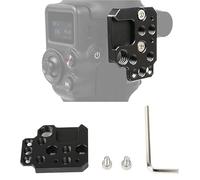 Plaque d'extension stabilisateur DJI RS3/RS2/RSC2/SC/S - Plusieurs trous de filetage de 6,35 mm, support de conversion de griffe, support en métal durable