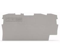 Plaque d'extrémité et intermédiaire WAGO 2002-1391 100 pc(s)