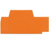 Plaque d'extrémité et intermédiaire WAGO 281-343 100 pc(s)