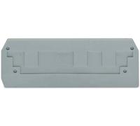 Plaque dextrémité et intermédiaire WAGO 284-308 100 pc(s)